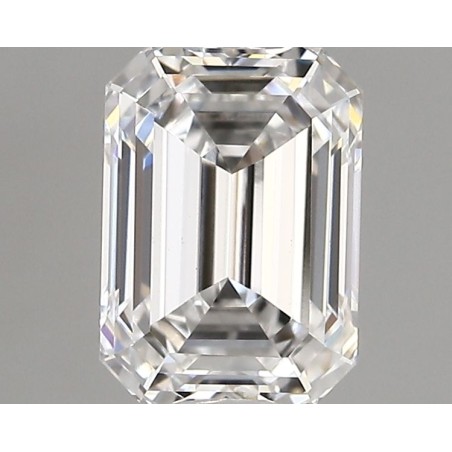 Diament laboratoryjny bezbarwny szlif szmaragdowy, 1.21ct, VVS2, D, IGI LG736503223